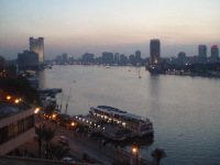 The River Nile through Cairo